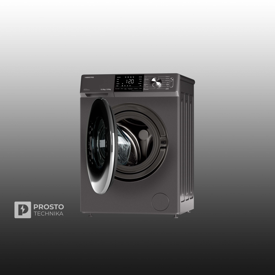 Стиральная машина HIBERG i-DDQ6A - 1214 Sd Стиральная машина HIBERG i-DDQ6A - 1214 Sd